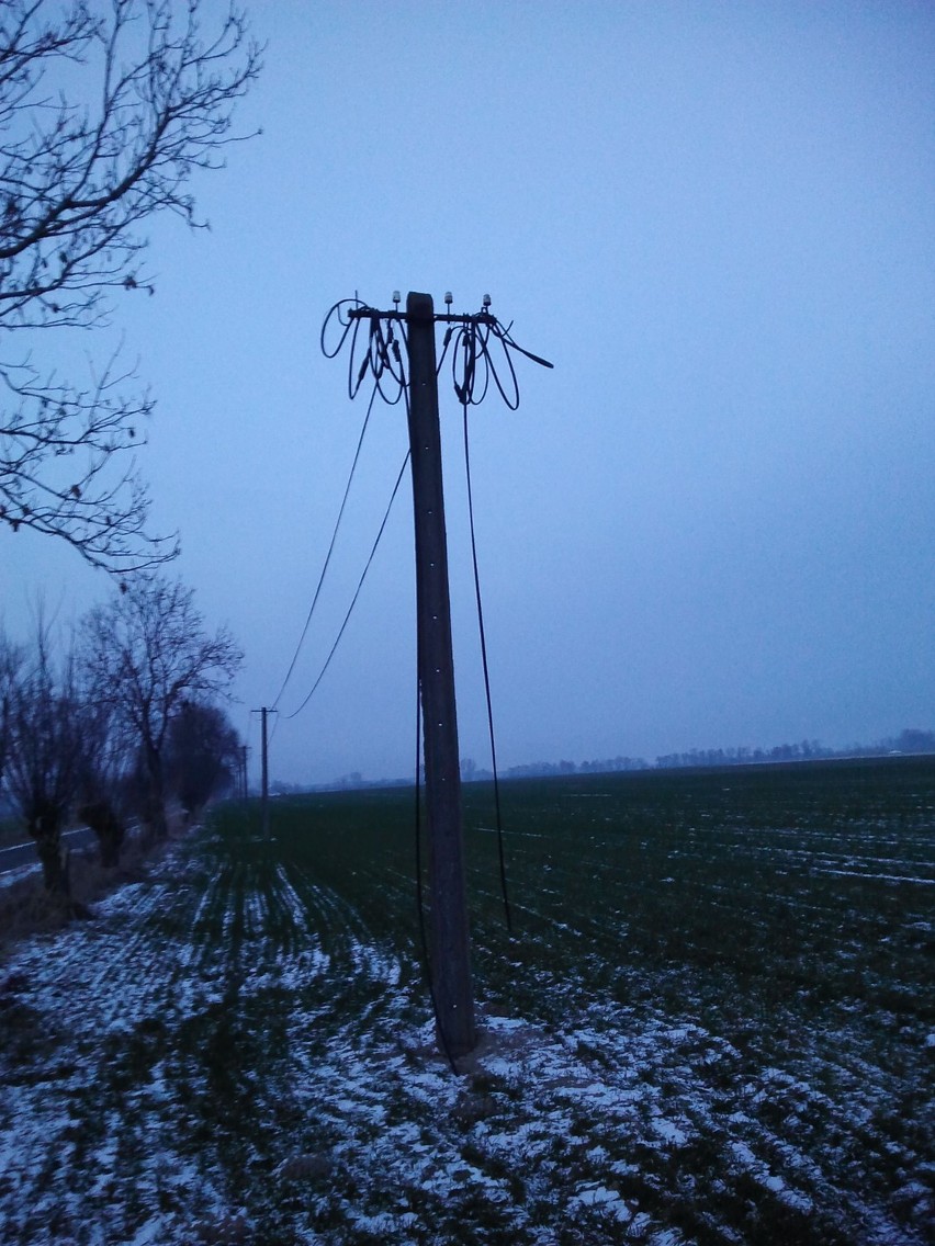Głuche telefony w Zalesiu w gminie Krośniewice
