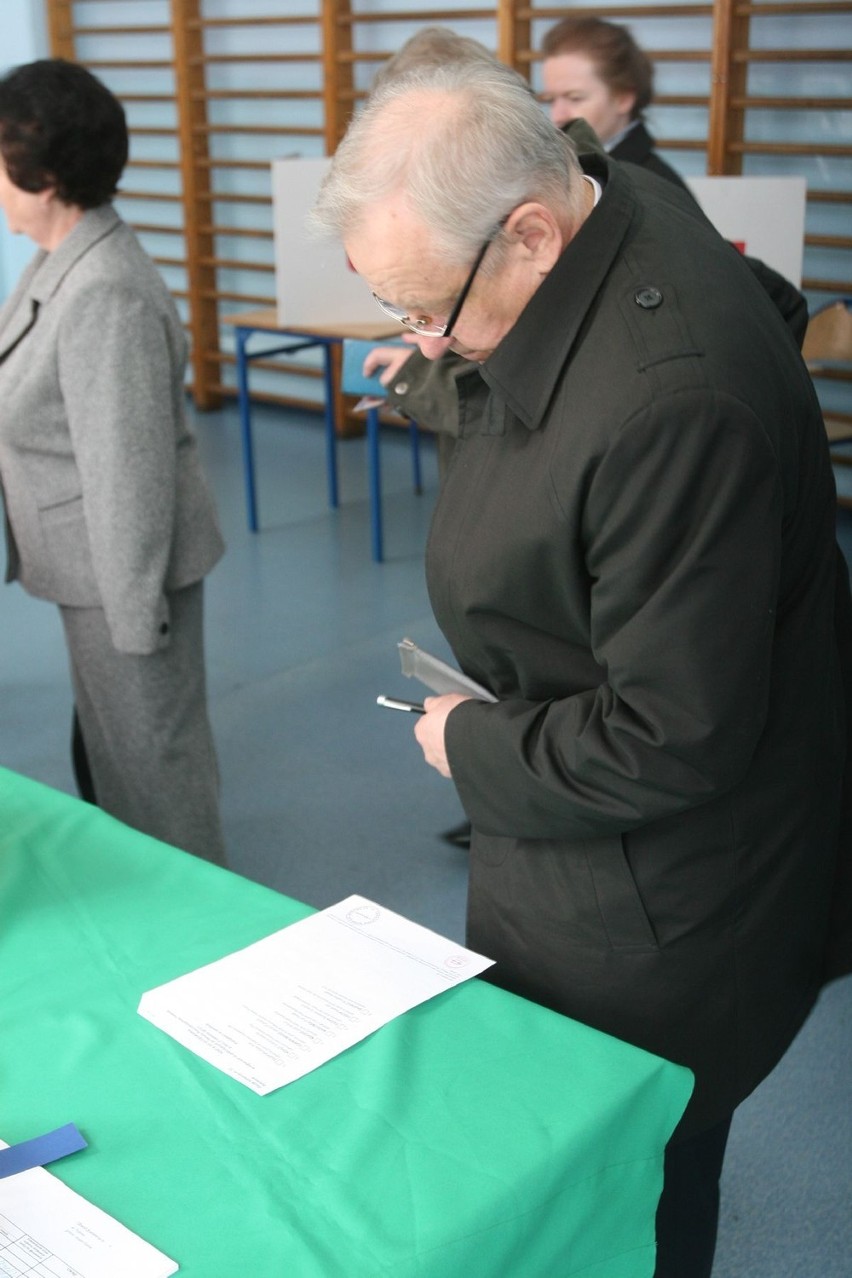 Bolesław Piecha już zagłosował [FOTO]