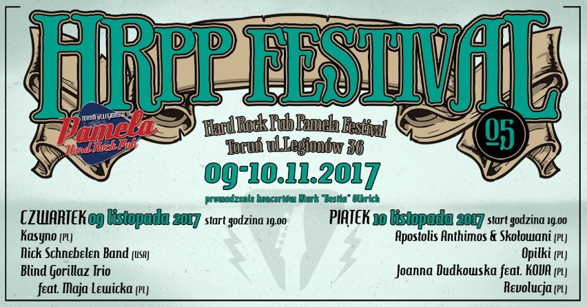 HRPP FESTIVAL 2017- cztery dni koncertowe
