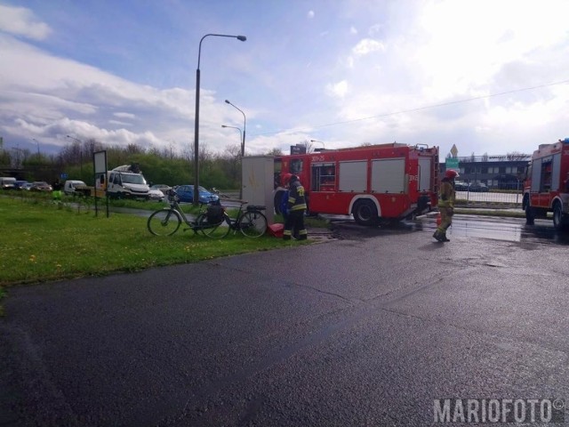 Wypadek w Opolu. Rowerzystka potrącona przez kierowcę opla na ul. Głogowskiej