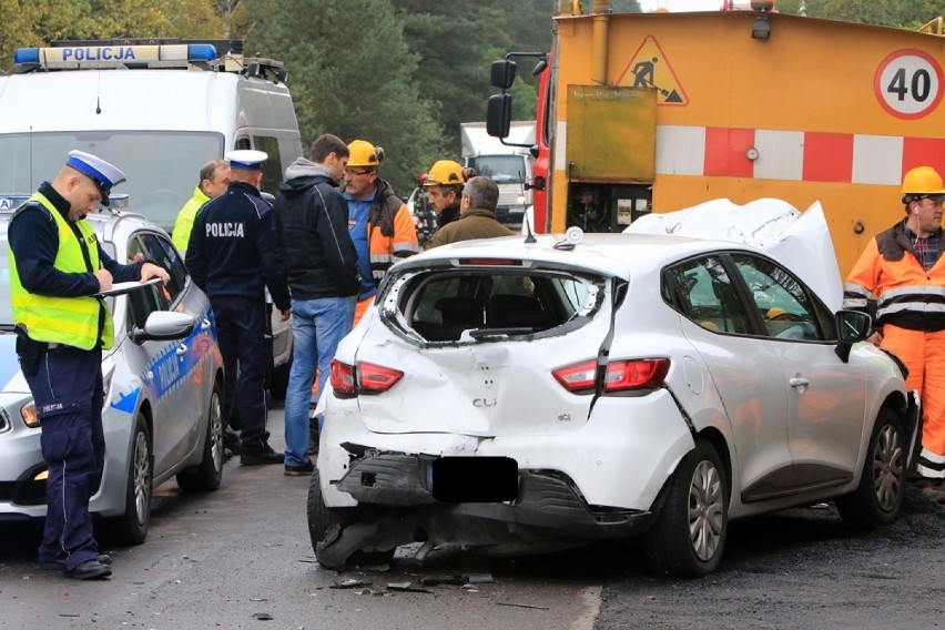 Wypadek na Łódzkiej w Toruniu