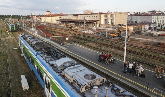 Rozpoczęto przebudowę dworca PKP w Rzeszowie.
