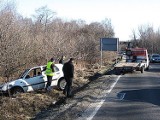 DK88: wypadek na granicy Zabrza i Bytomia [Zdjęcia]