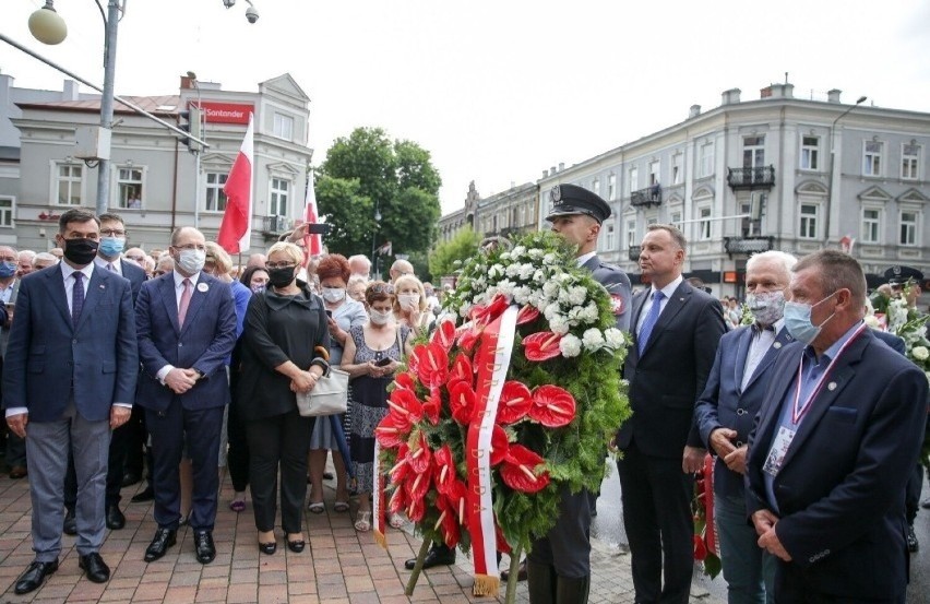 Obecny był również prezydent Andrzej Duda.