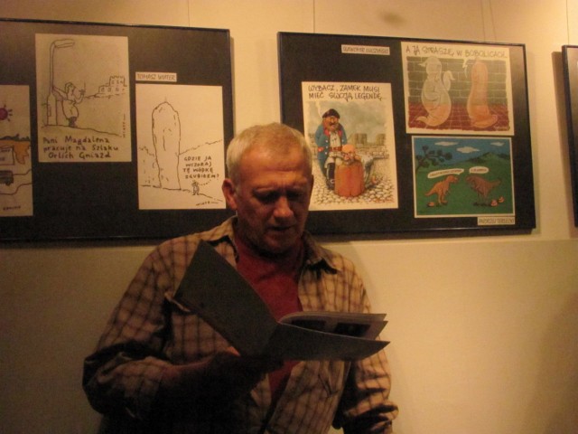 Wiesław Lipecki, pomysłodawca Jurajskiego Pleneru Karykaturzystów