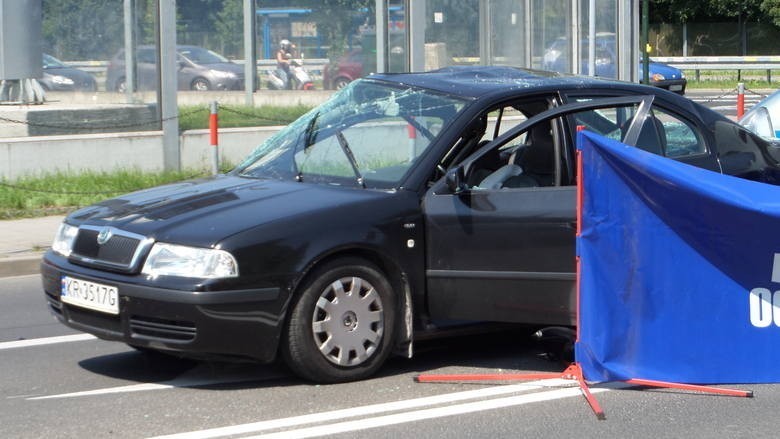 Wypadek Kraków: policja poszukuje świadków wypadku przy ul. Zielińskiego