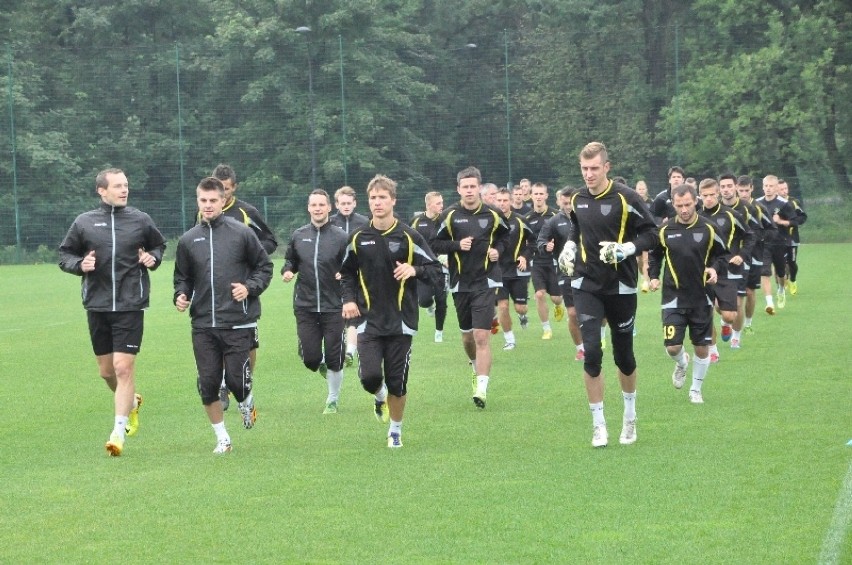 Pierwszy trening GieKSy