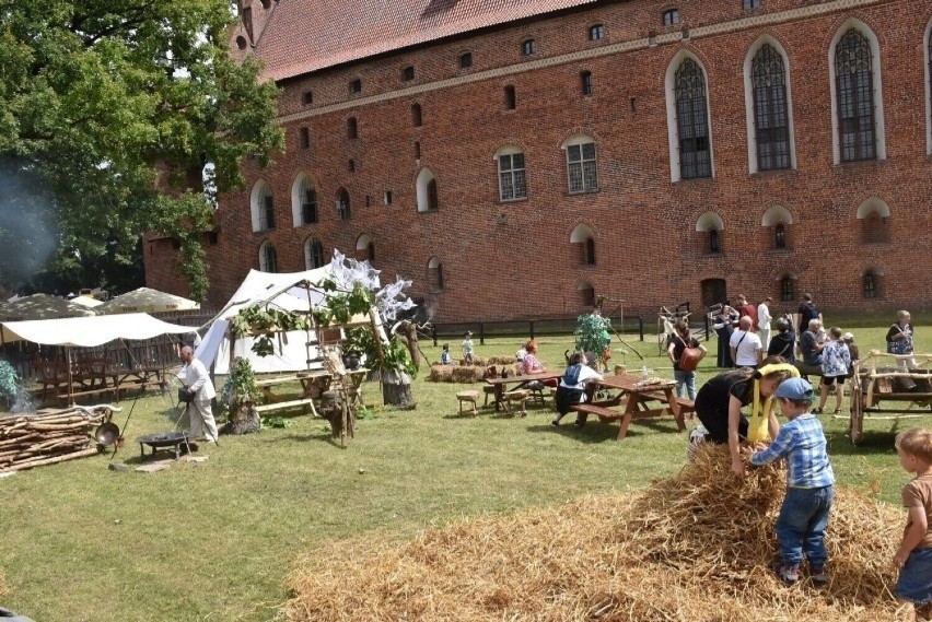 Wioska średniowieczna przy zamku w Malborku