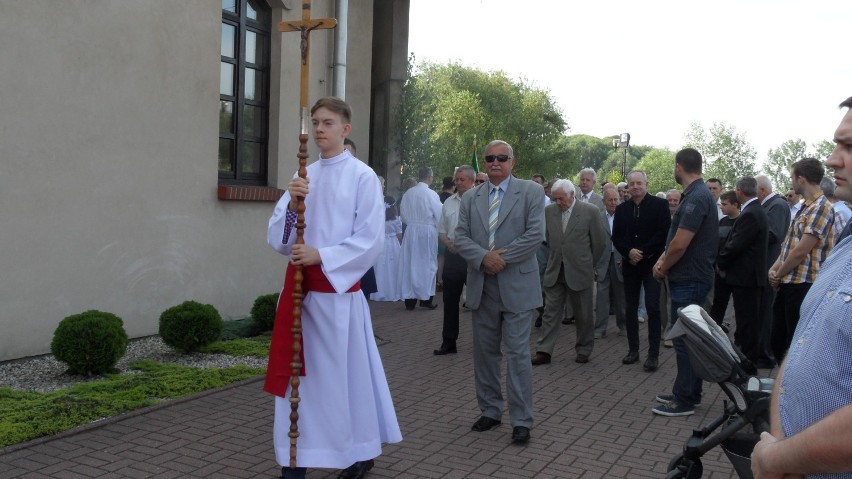 Boże Ciało 2017 w Tychach, w parafii św. Jadwigi Śląskiej