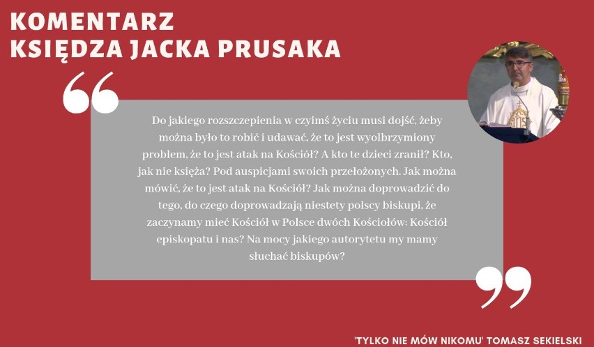 Tylko nie mów nikomu. Komentarze po filmie Sekielskiego