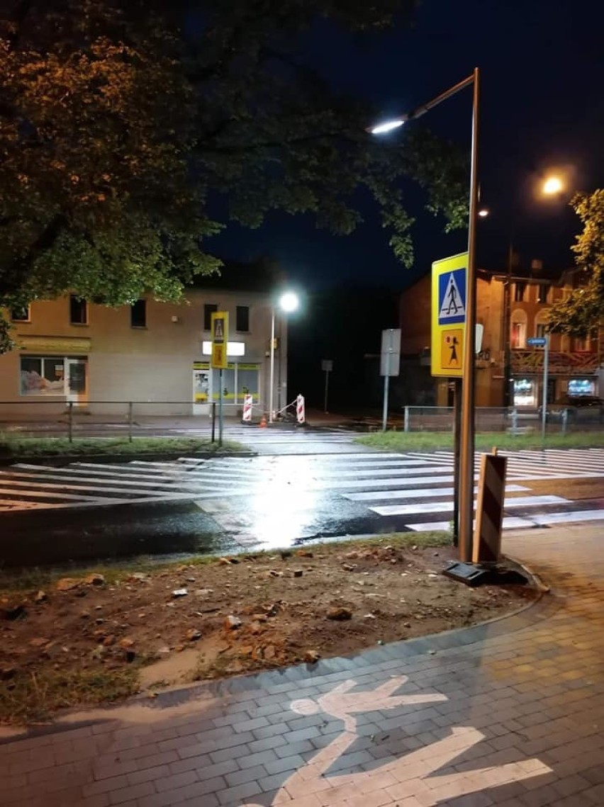 Przejście dla pieszych na ulicy Orlej w Sosnowcu jest już...