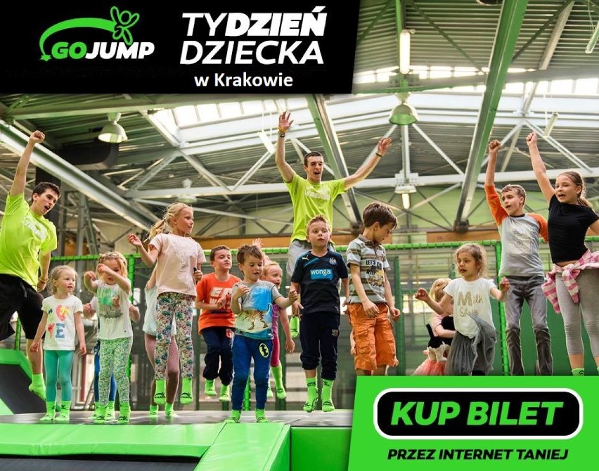 tyDzień Dziecka w GOjump - największym parku trampolin w Małopolsce! [KONKURS]