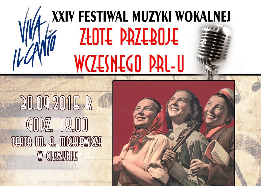 ZŁOTE PRZEBOJE WCZESNEGO PRL-u
30 września 2015 r., godz....