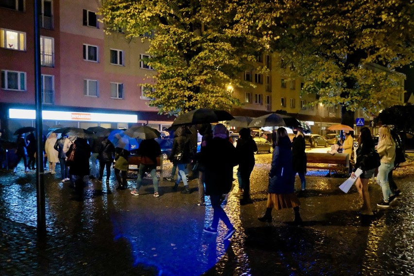 W obiektywie Romana Budzowskiego: protest kobiet w Stargardzie