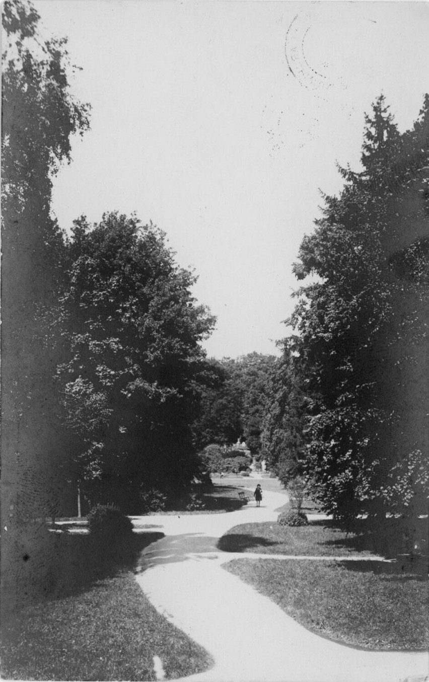 Park Miejski w Kaliszu ok. 1918-1939 r.