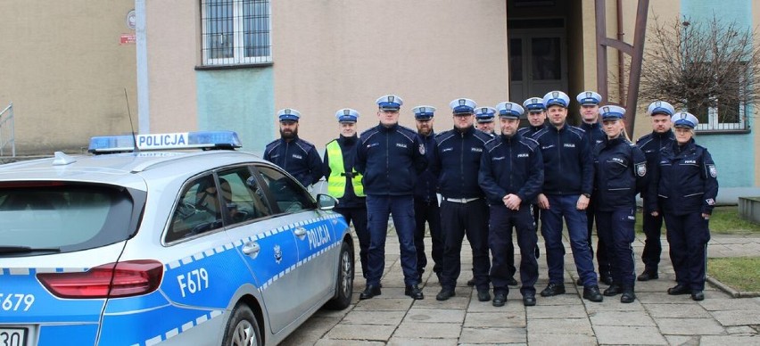 Akcja "Bezpieczny Wieluń". Policjanci z łódzkiej grupy "Speed" i sześciu komend działali na ulicach miasta