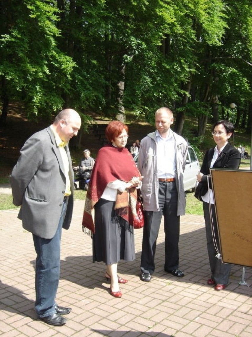 Imprezie patronowali starosta kartuski Janina Kwiecień oraz...