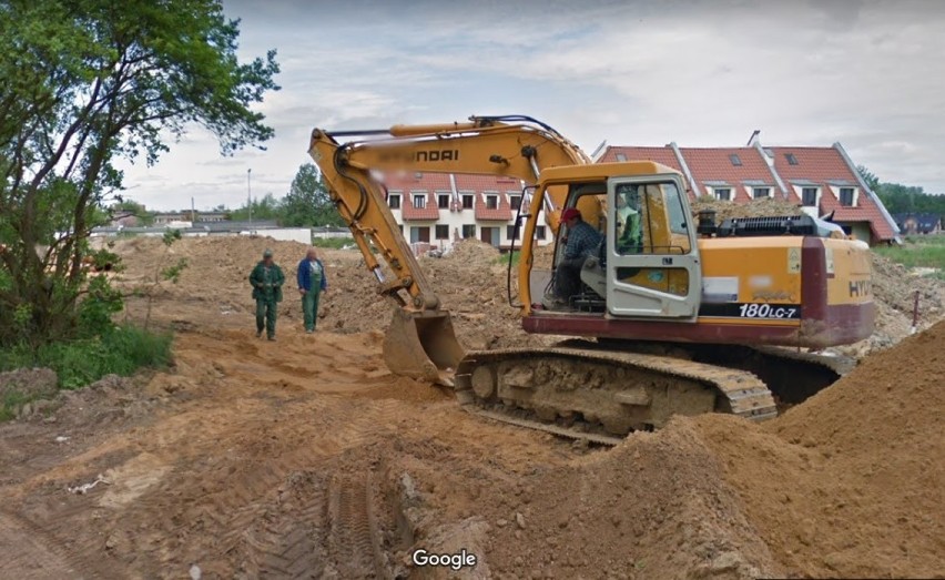 Mieszkańcy Lubina w Google Street View