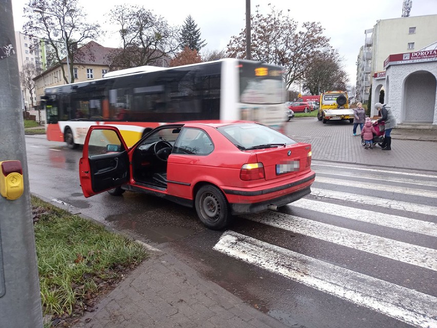 Na ul. Myśliborskiej w Gorzowie zderzyły się trzy auta