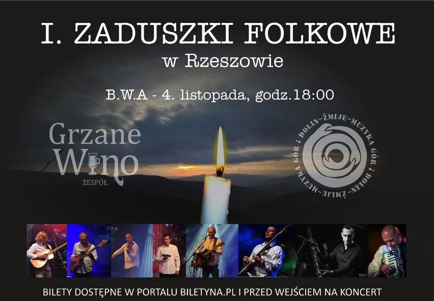 I. Zaduszki Folkowe w Rzeszowie - Grzane Wino i Żmije