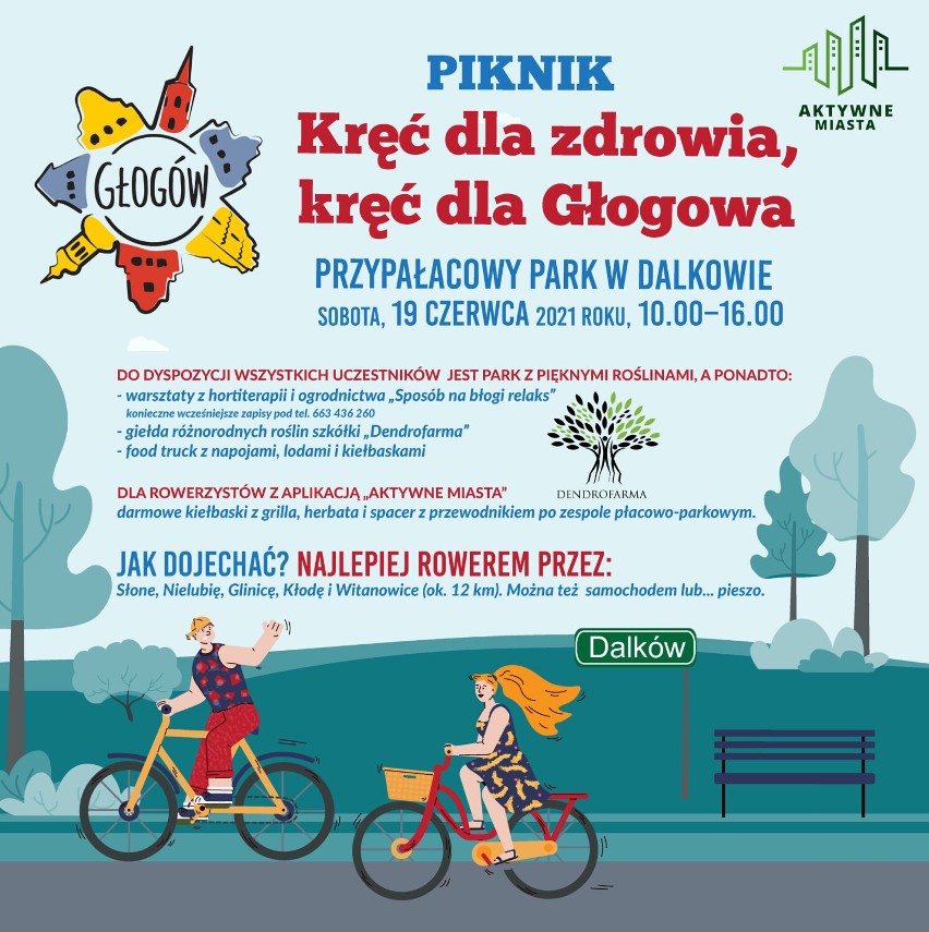 Sobota -19 czerwca - Piknik Rowerowy w Dalkowie

Zaprasza na...