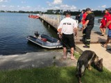 Plaża w Wąsoszu zamknięta. Akcja poszukiwawcza dwóch zaginionych chłopców trwa już czwarty dzień [zdjęcia]