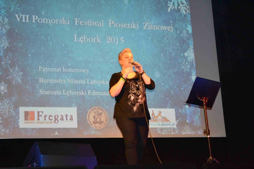 Festiwal Piosenki Zimowej 2015 w Lęborku.