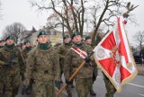 Uroczysta przysięga w 15. Sieradzkiej Brygadzie Wsparcia Dowodzenia. Była defilada ZDJĘCIA