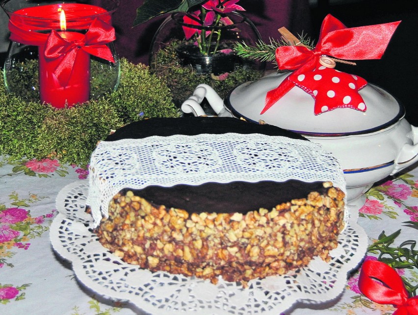 Ciasto bożonarodzeniowe z restauracji Pod Prosiakiem...