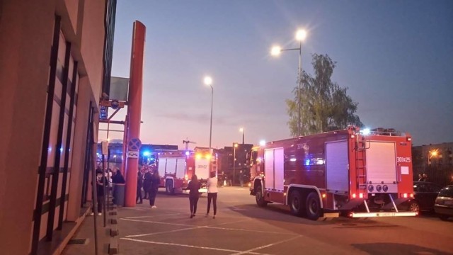 Alarm przeciwpożarowy włączył się w gorzowskim centrum handlowym Panorama.