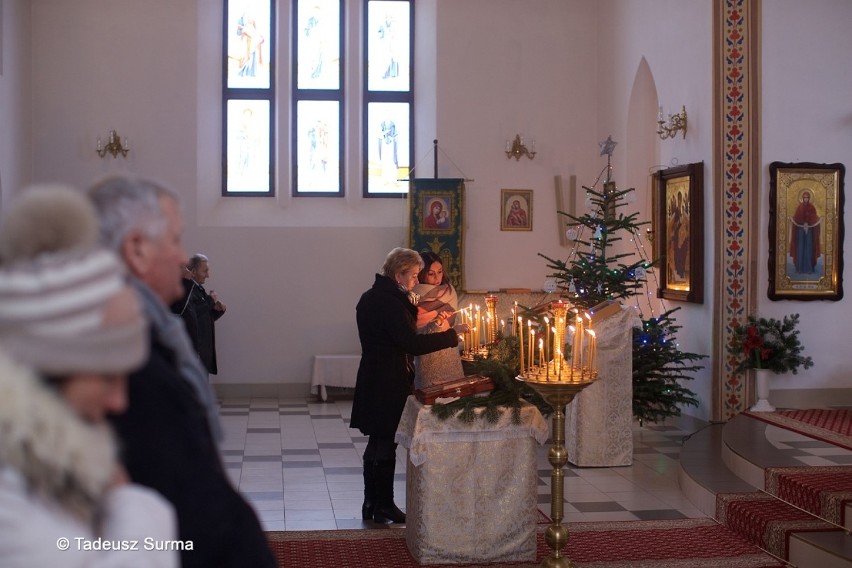 Boże Narodzenie w cerkwi parafii prawosławnej pw. Św. App. Piotra i Pawła w Stargardzie [zdjęcia]