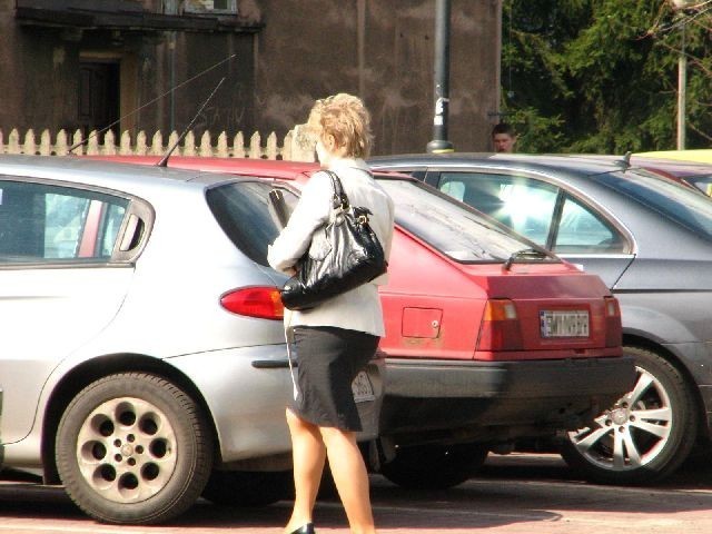 Magdalena C. po jednej z rozpraw w sądzie w Myszkowie w 2008 r.