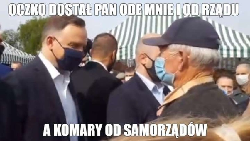 "Oczko wodne" w... oczach internautów. Prezydent Duda zaskoczył propozycją [MEMY] [14.06.20]