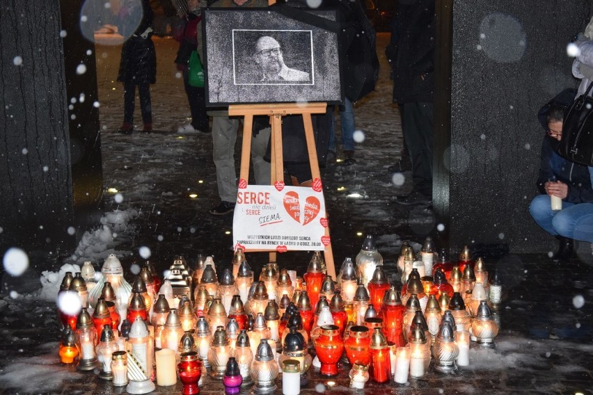 Łaskowianie oddali hołd zamordowanemu prezydentowi Gdańska [zdjęcia i film]