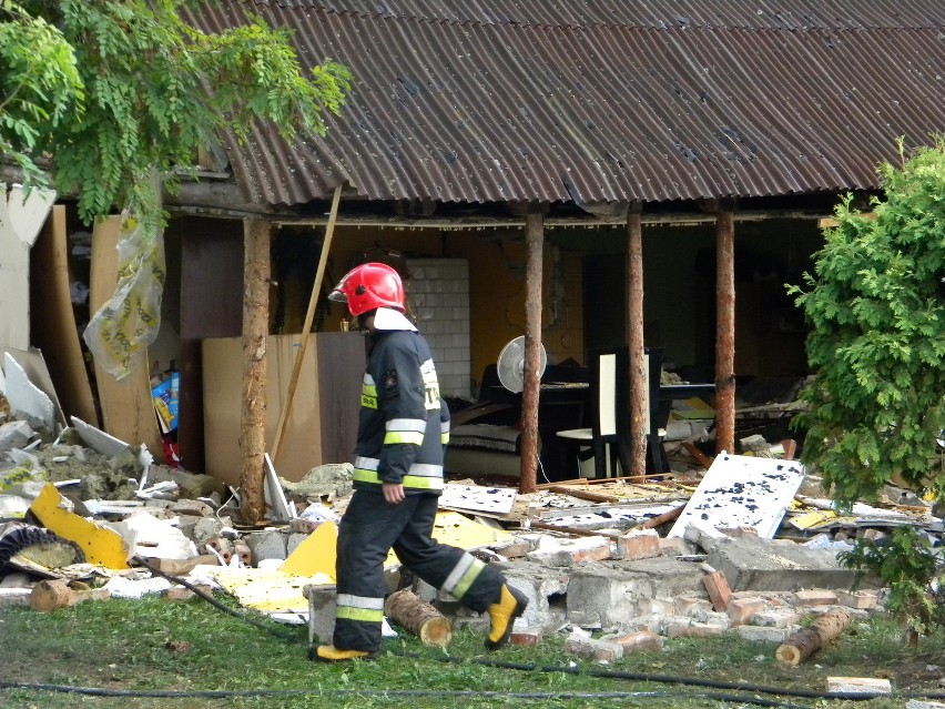 W domu jednorodzinnym w Wąglikowicach doszło do wybuchu gazu. Ranna została kobieta