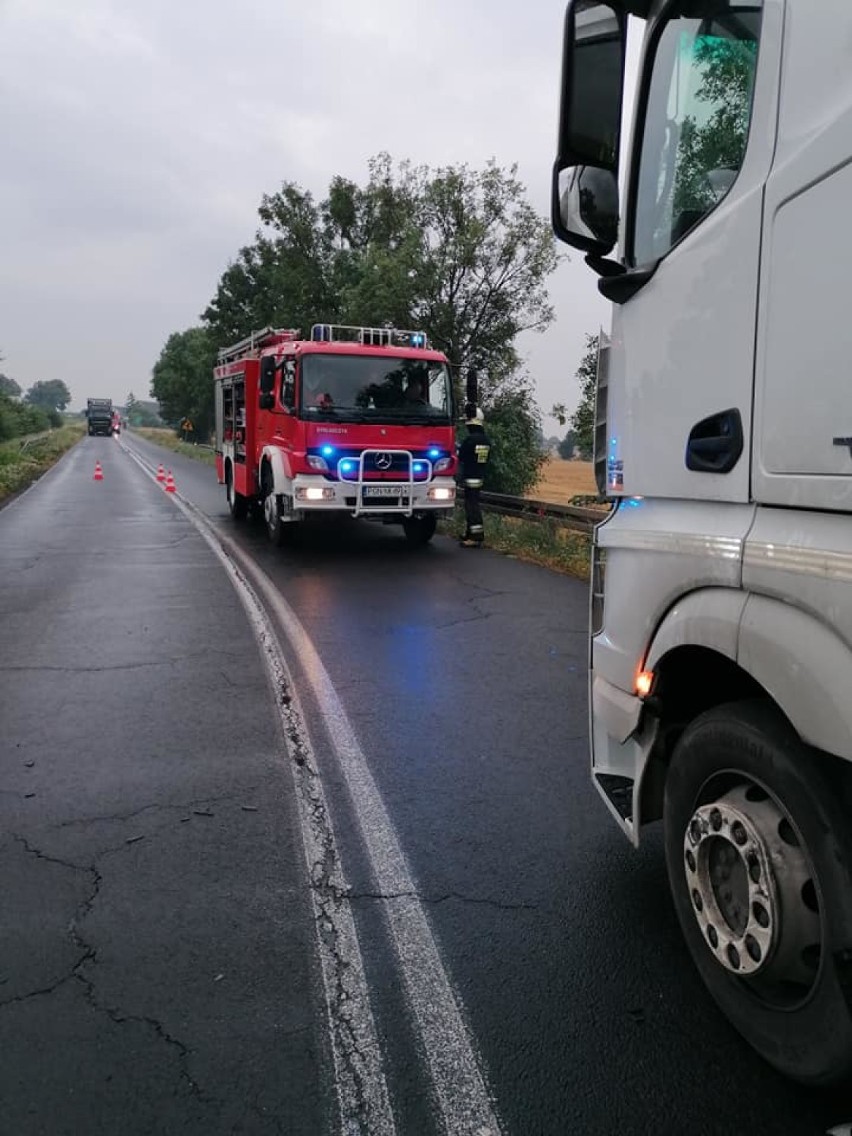 Gmina Gniezno: poranny wypadek w Oborze