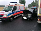 Gmina Gniezno: poranny wypadek w Oborze [FOTO]