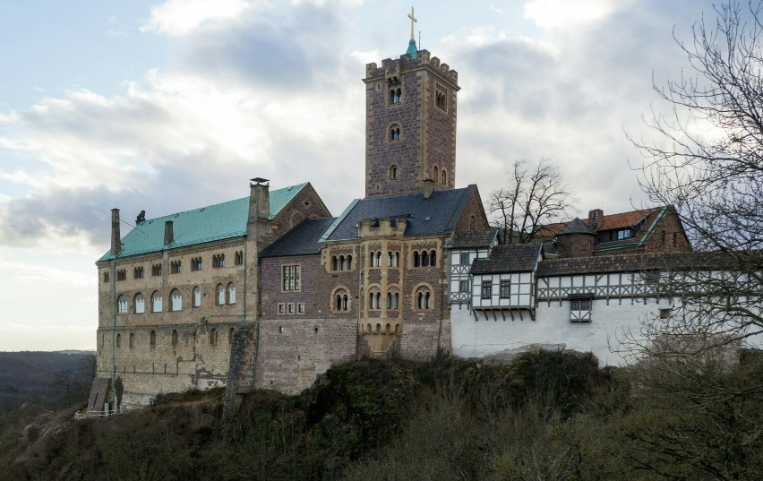 Zamek Wartburg to jedno z najważniejszych miejsc dla...