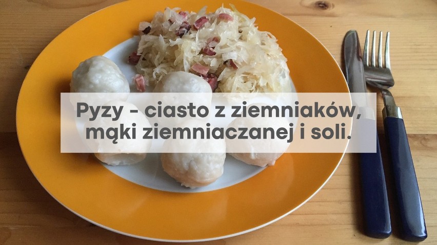 Pyzy nie obejdą się bez ziemniaków i mąki ziemniaczanej....