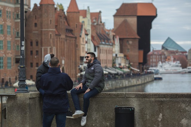 Gdańsk. Ciepła, listopadowa pogoda zachęca do spacerów