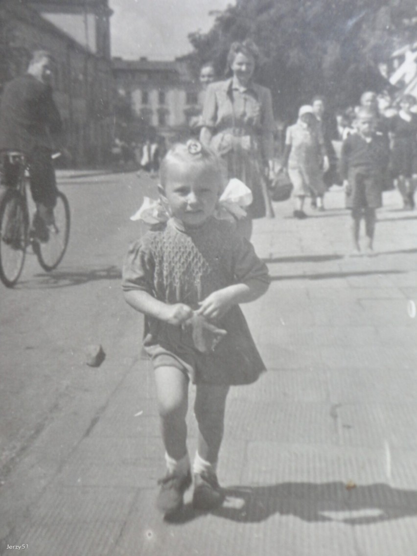 1951 rok, ulica Żeromskiego, zdjęcie wykonane od strony...