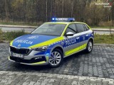 Nowy radiowóz Komendy Miejskiej Policji w Sosnowcu. To oznakowany pojazd z mocnym silnikiem 