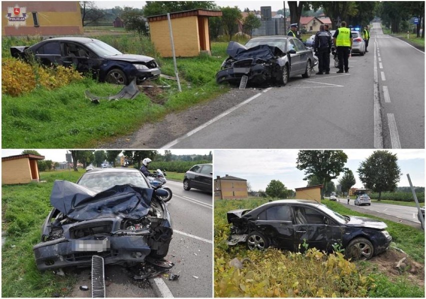 Wypadek w Liśniku Dużym: Pijany kierowca forda wjechał w...
