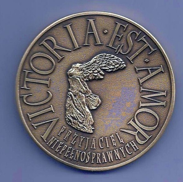 Medal Pierwsza Strona . Foto . Marek Krauss