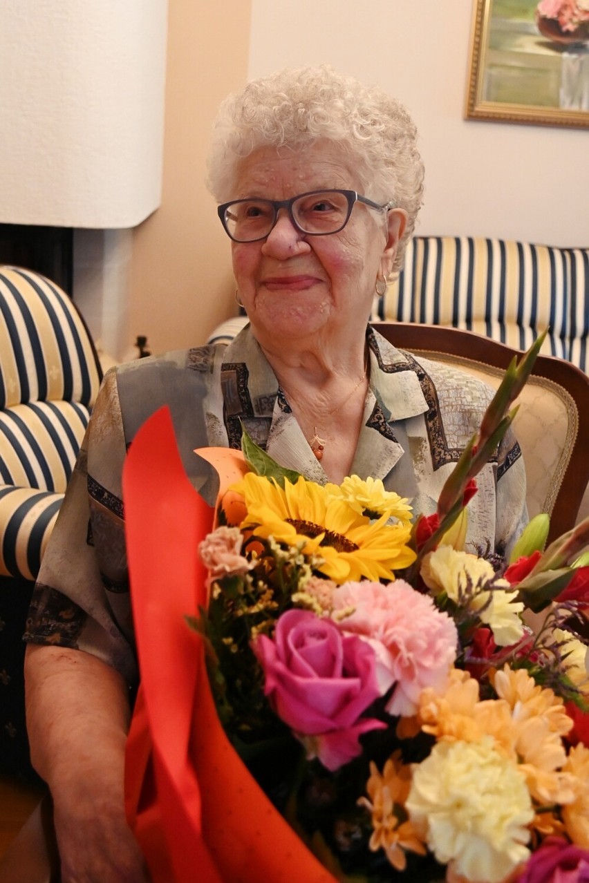 Irena Bania 21 lipca skończyła 101 lat życia. Seniorka, jak...