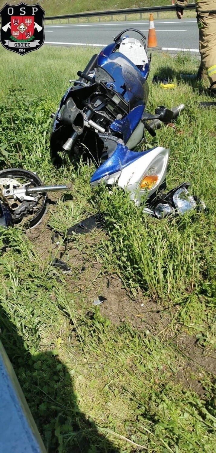 Śmiertelny wypadek na autostradzie A4 w Grojcu