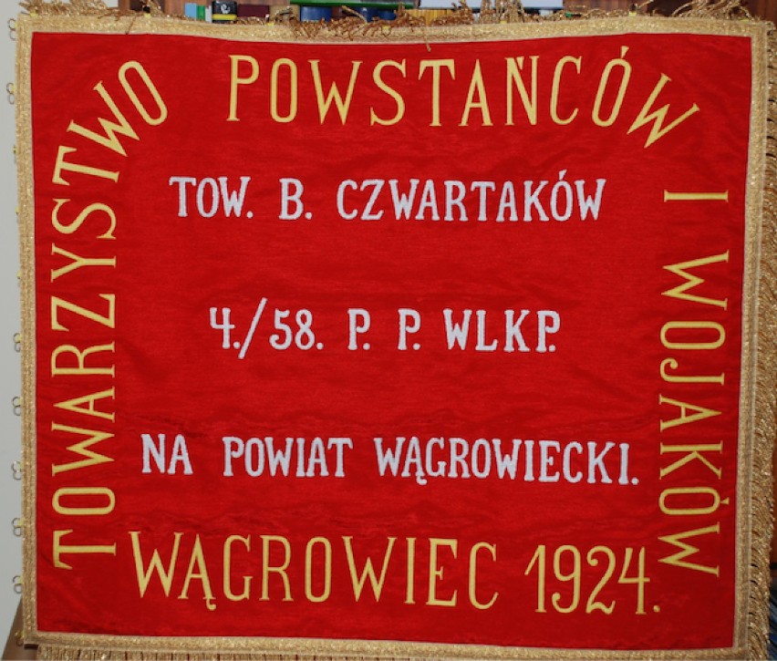 Sztandar dla I Liceum Ogólnokształcącego w Wągrowcu już gotowy