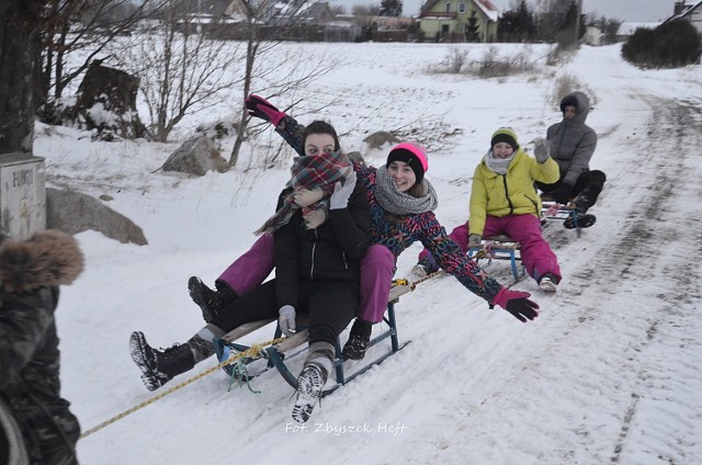 Stajnia Karlikowo (gmina Krokowa) zaprosiła na zimowy kulig