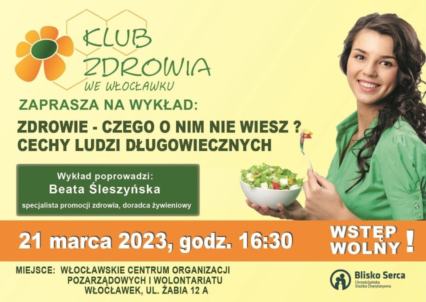 Tym razem Klub Zdrowia we Włocławku zaprasza na wykład pt....