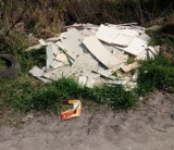 Głogów: Kto zostawia góry śmieci przy polnej drodze do Szczyglic?